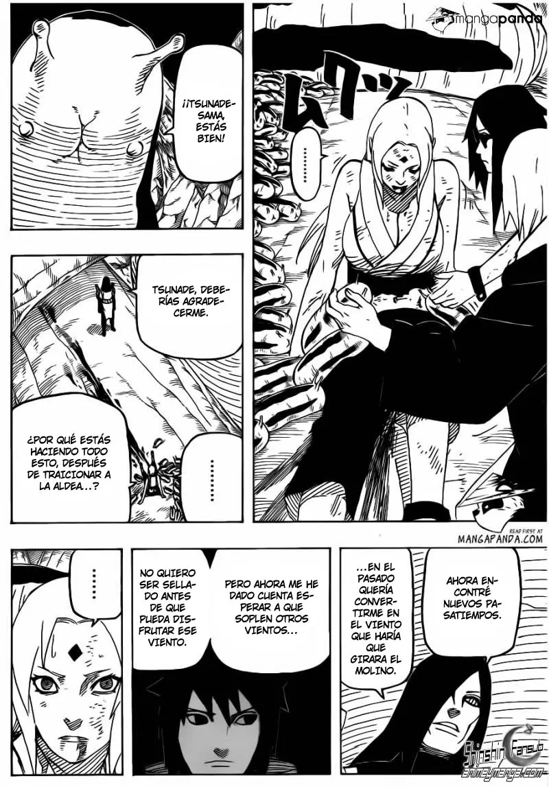 Naruto capítulo 635, página 8