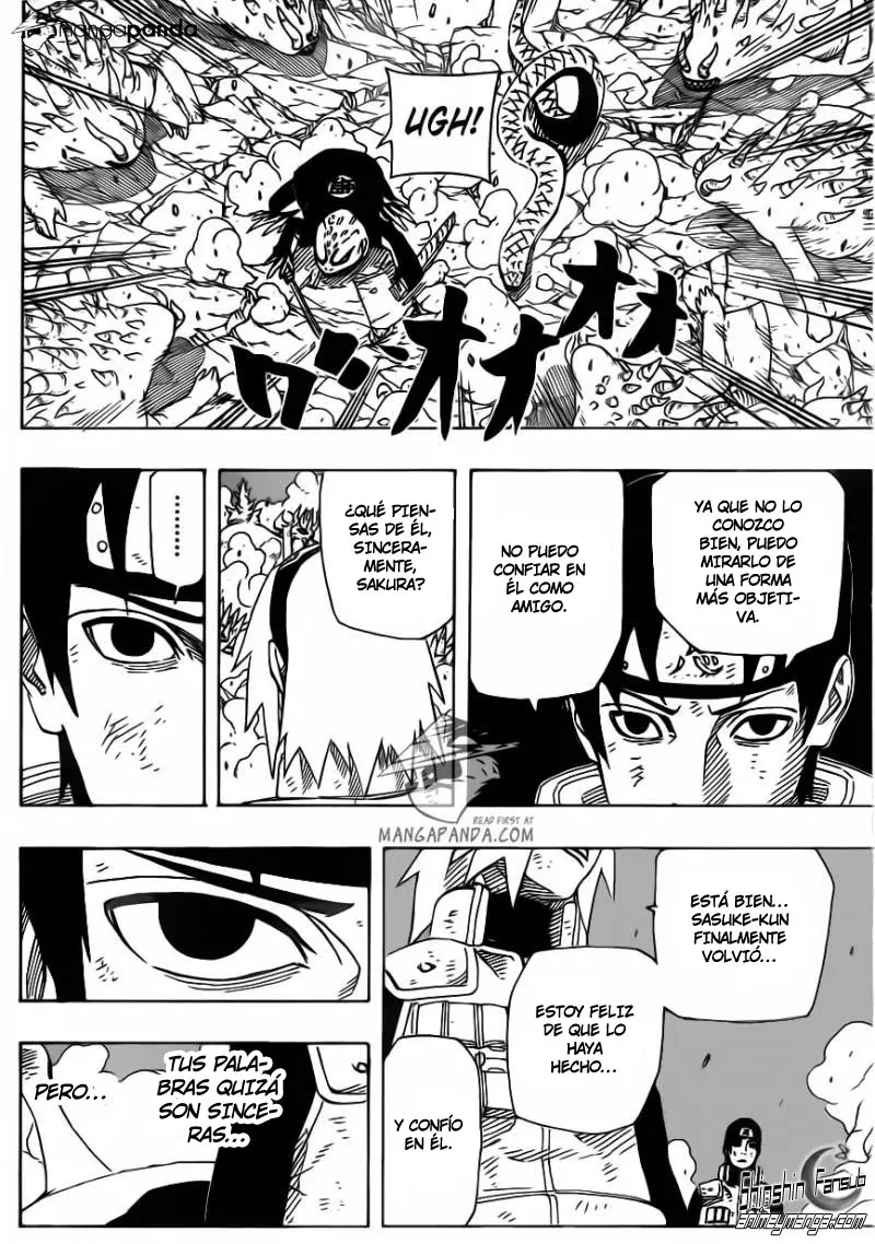 Naruto capítulo 635, página 14