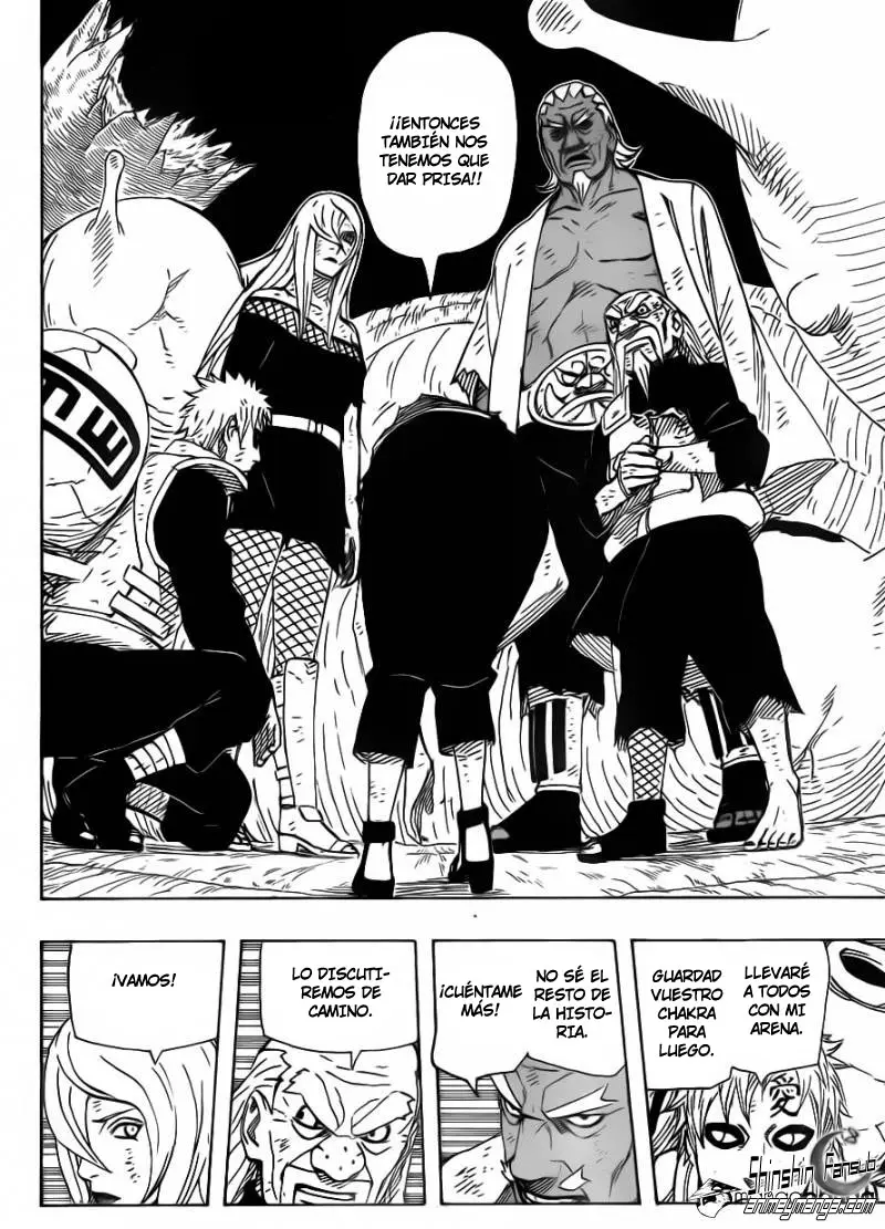 Naruto capítulo 635, página 16
