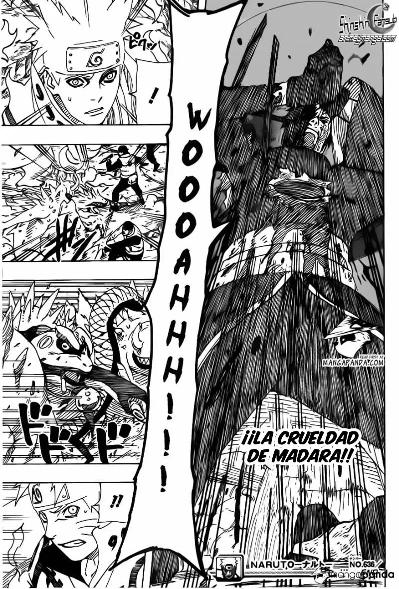 Naruto capítulo 636, página 16
