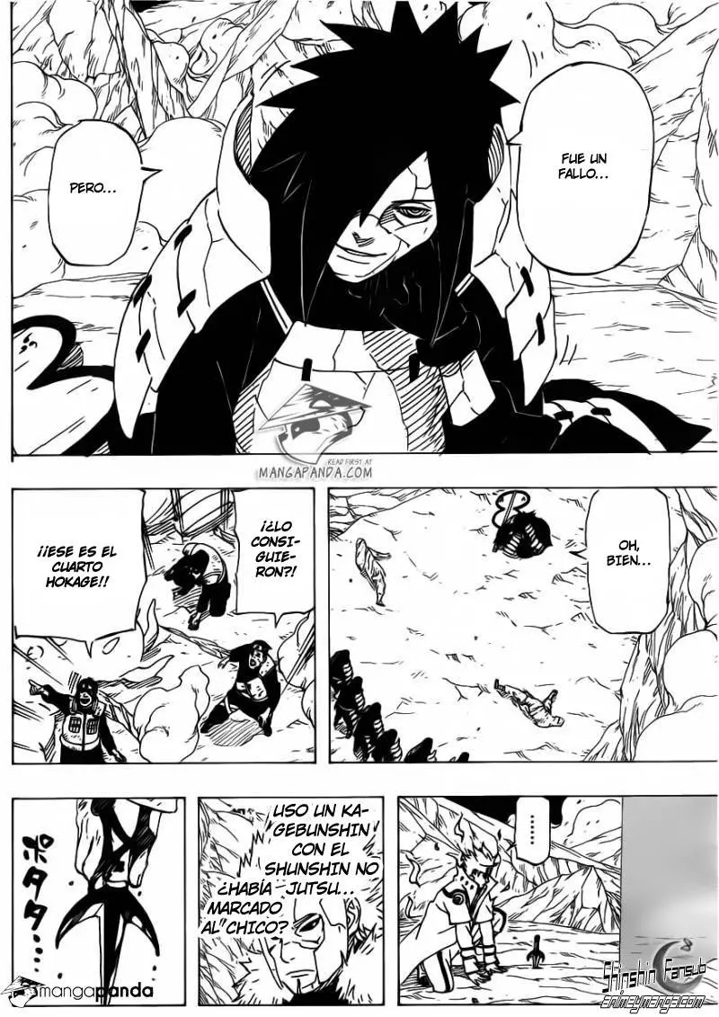 Naruto capítulo 637, página 13