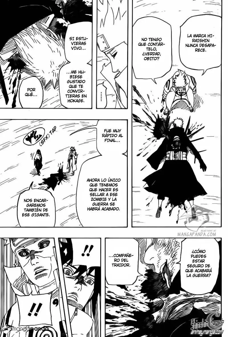 Naruto capítulo 637, página 14