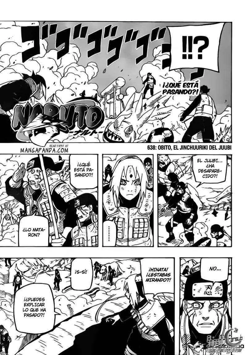 Naruto capítulo 638, página 3