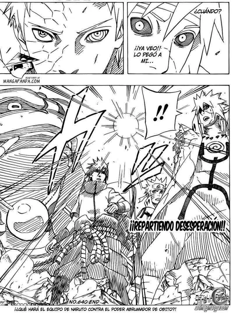 Naruto capítulo 640, página 18