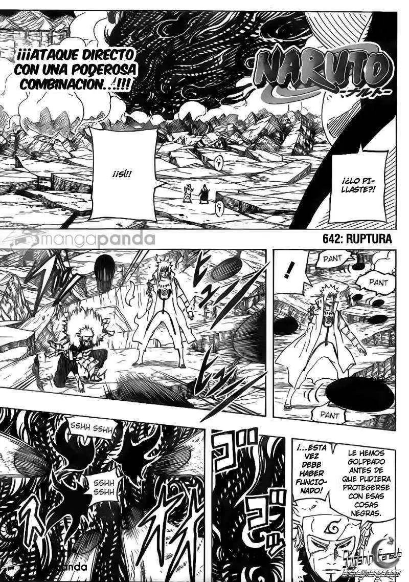 Naruto capítulo 642, página 3