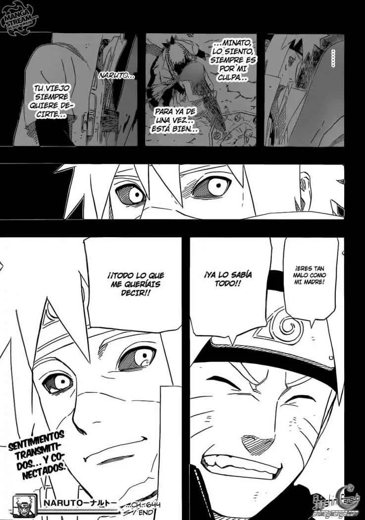 Naruto capítulo 644, página 17