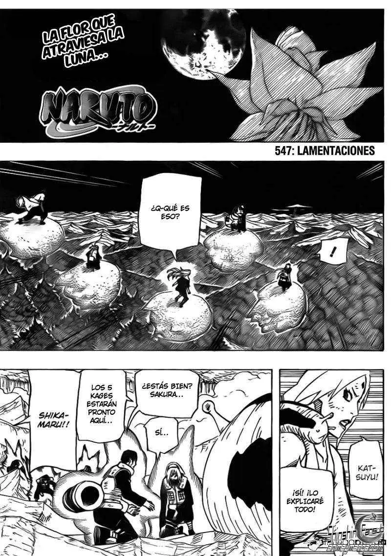 Naruto capítulo 647, página 3
