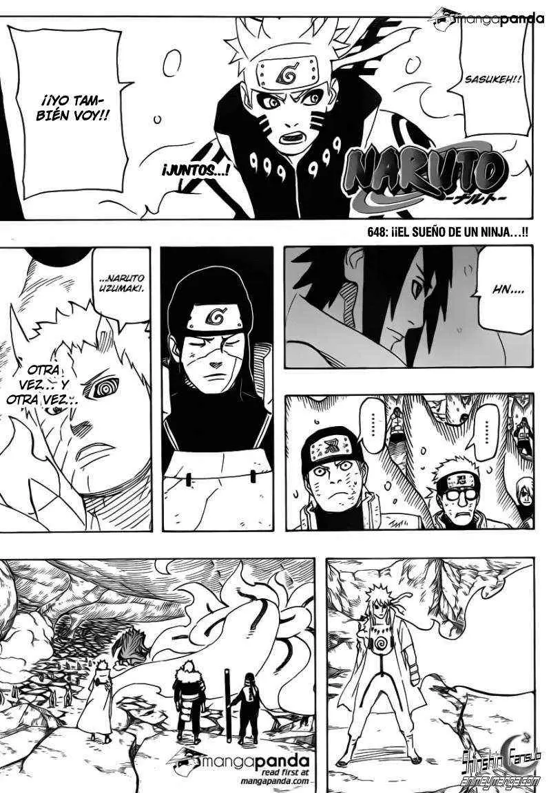 Naruto capítulo 648, página 3