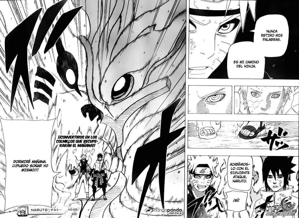 Naruto capítulo 650, página 18