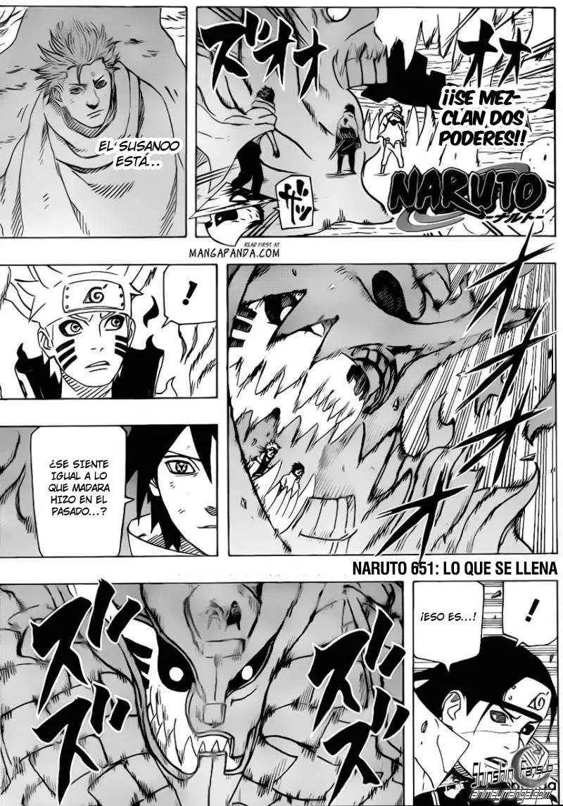Naruto capítulo 651, página 3