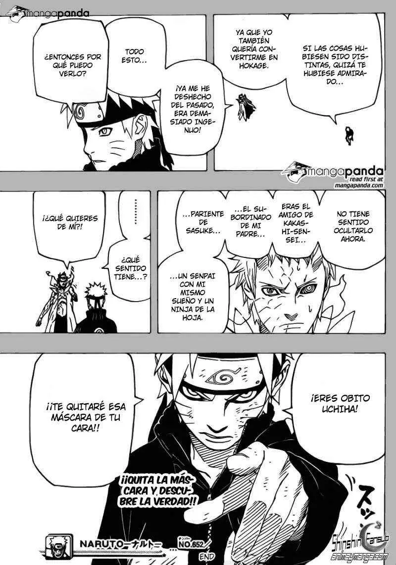 Naruto capítulo 652, página 18