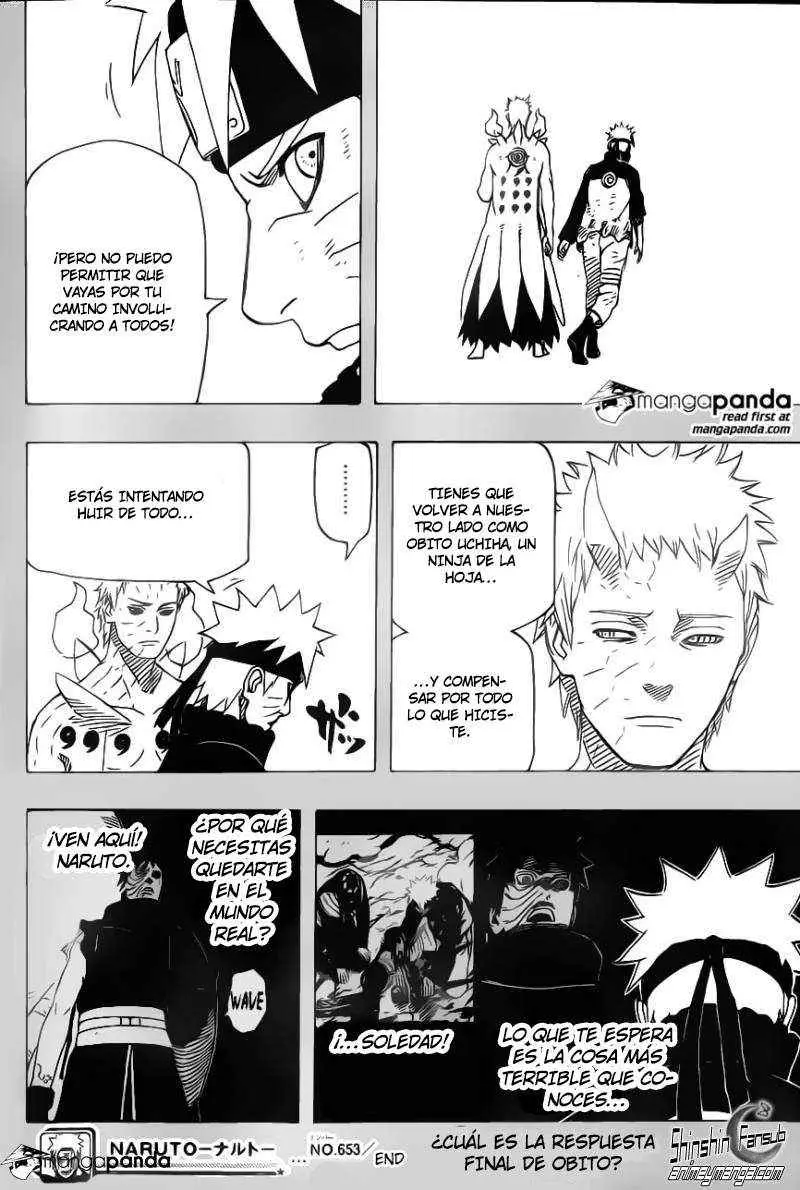 Naruto capítulo 653, página 18
