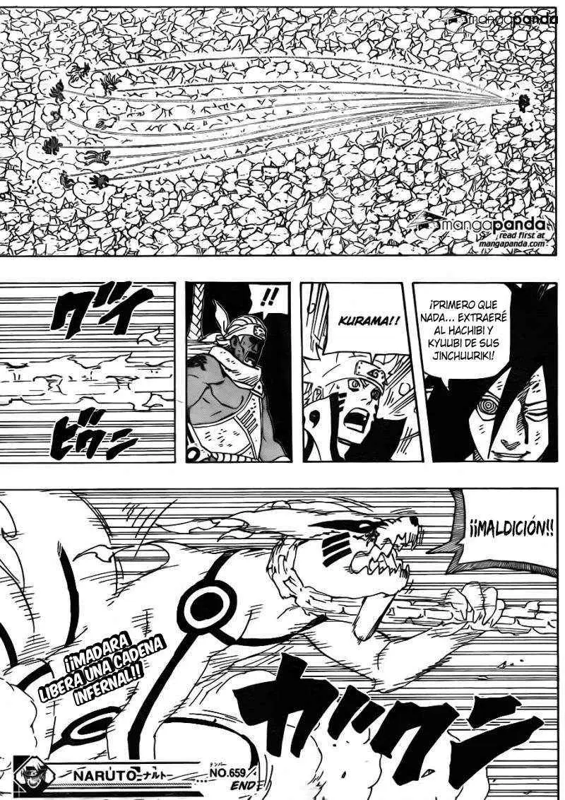 Naruto capítulo 659, página 18