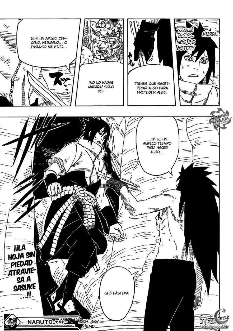 Naruto capítulo 661, página 18