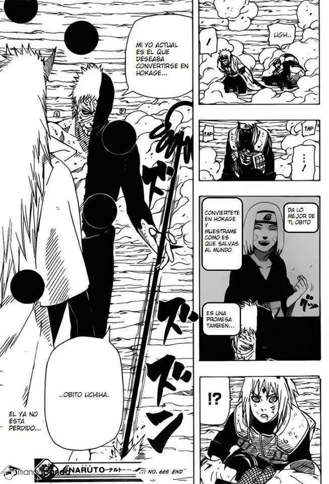Naruto capítulo 665, página 18