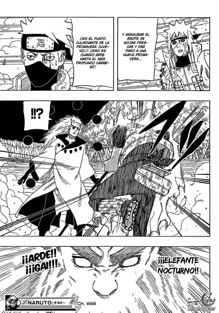 Naruto capítulo 668, página 17