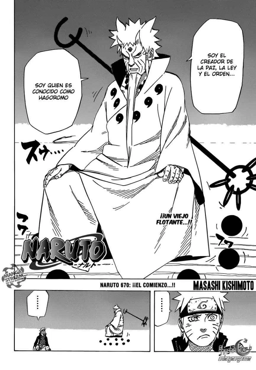Naruto capítulo 670, página 3