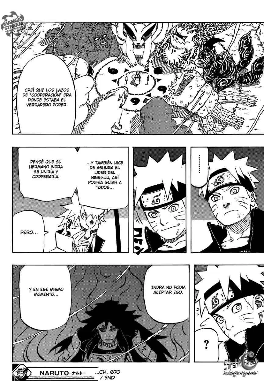 Naruto capítulo 670, página 16