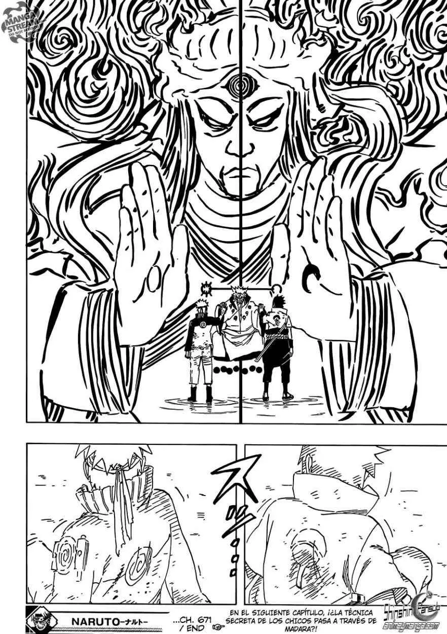 Naruto capítulo 671, página 19