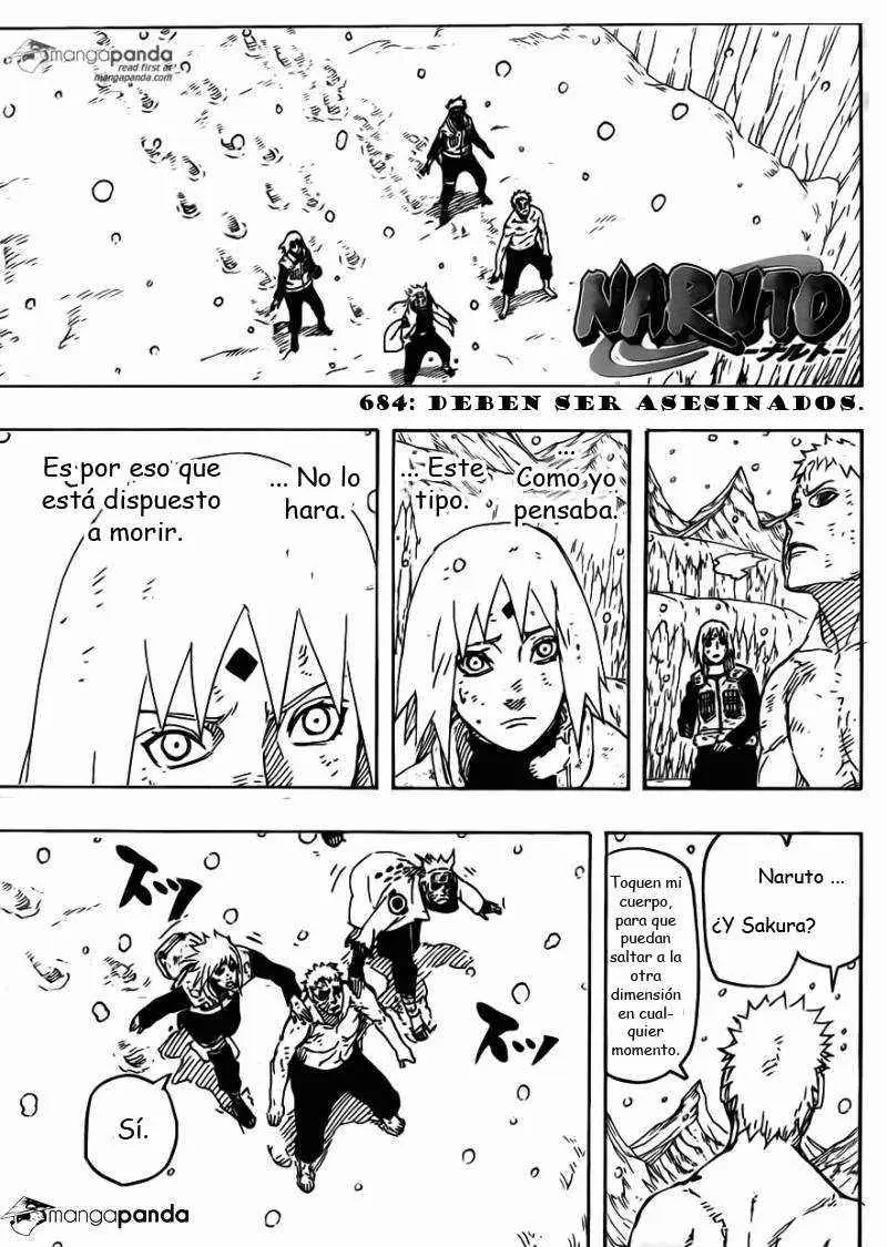 Naruto capítulo 684, página 2