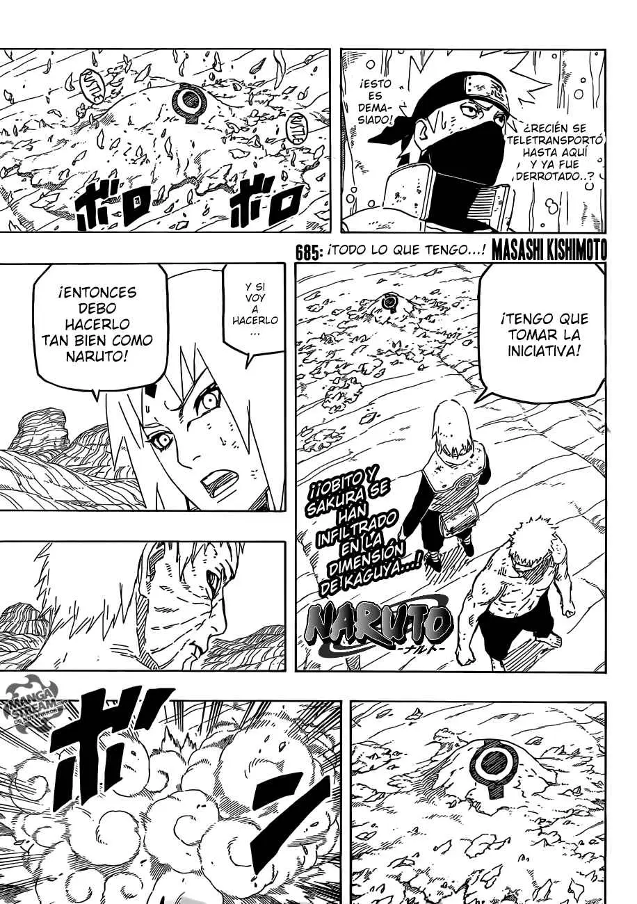 Naruto capítulo 685, página 2