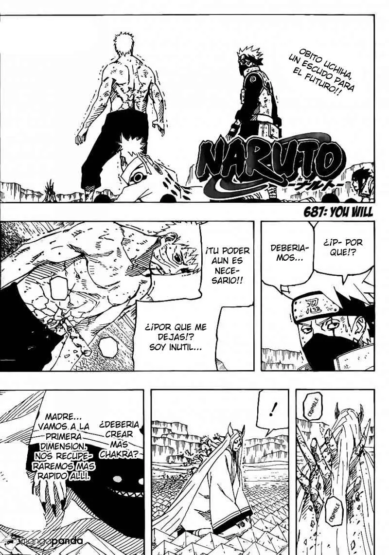 Naruto capítulo 687, página 2