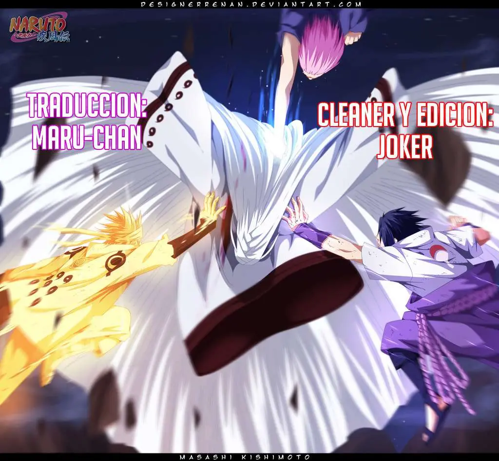 Naruto capítulo 693, página 1