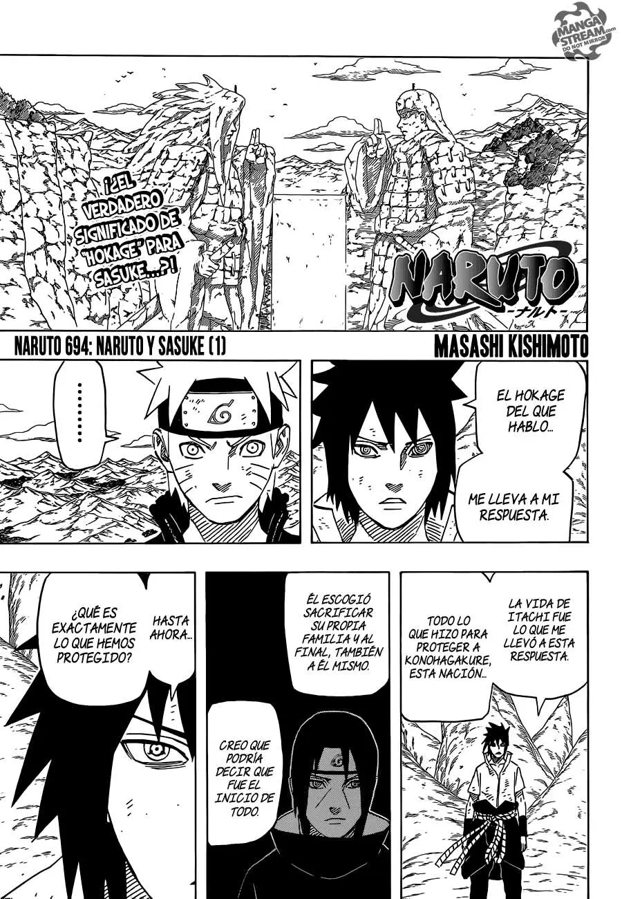 Naruto capítulo 694, página 2