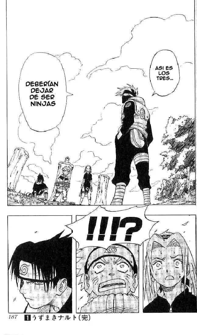 Naruto capítulo 7, página 20