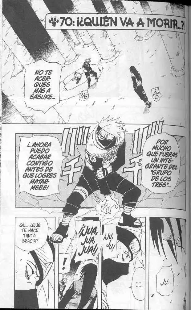 Naruto capítulo 70, página 1