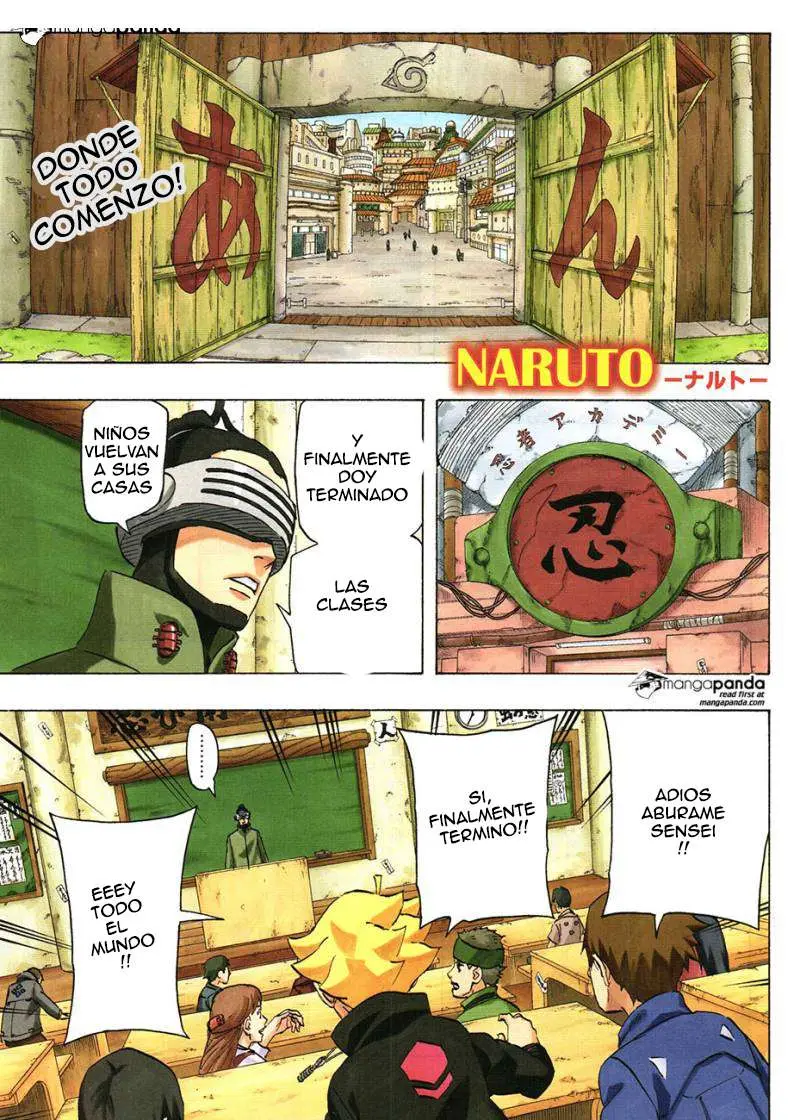 Naruto capítulo 700, página 1