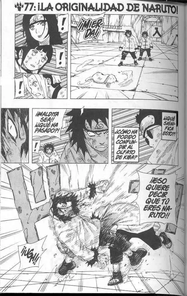 Naruto capítulo 77, página 1