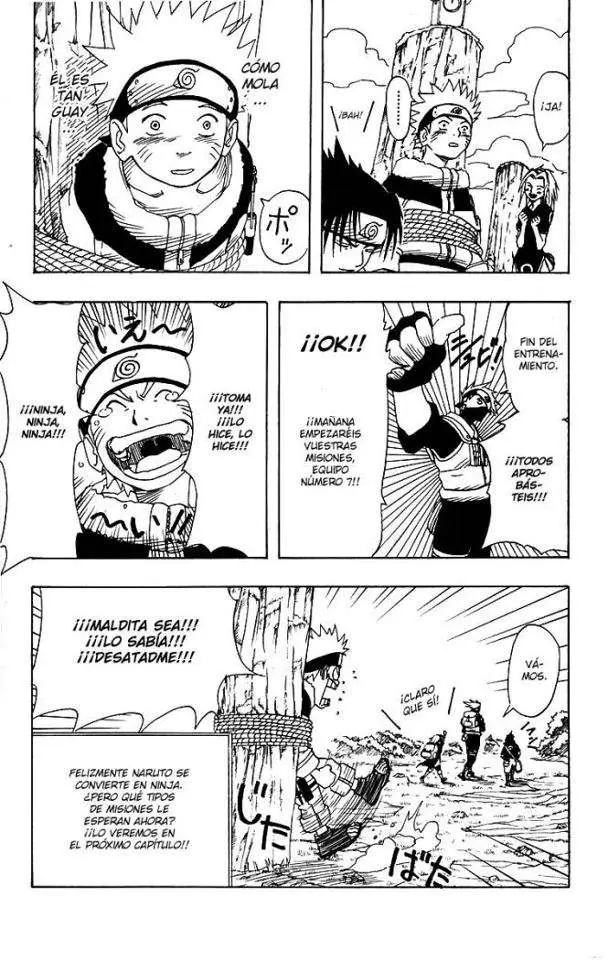 Naruto capítulo 8, página 19