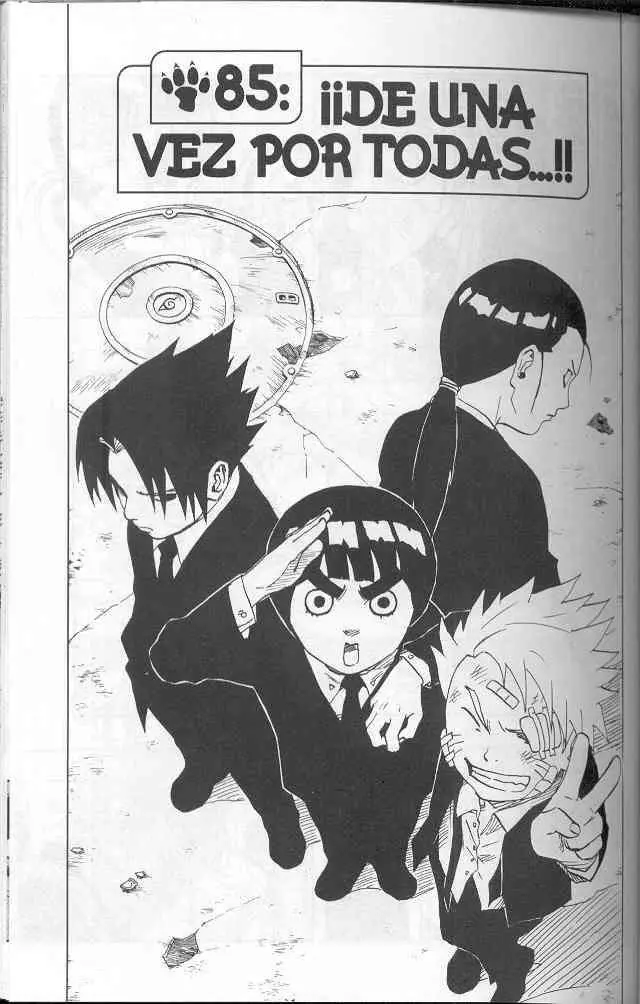 Naruto capítulo 85, página 1