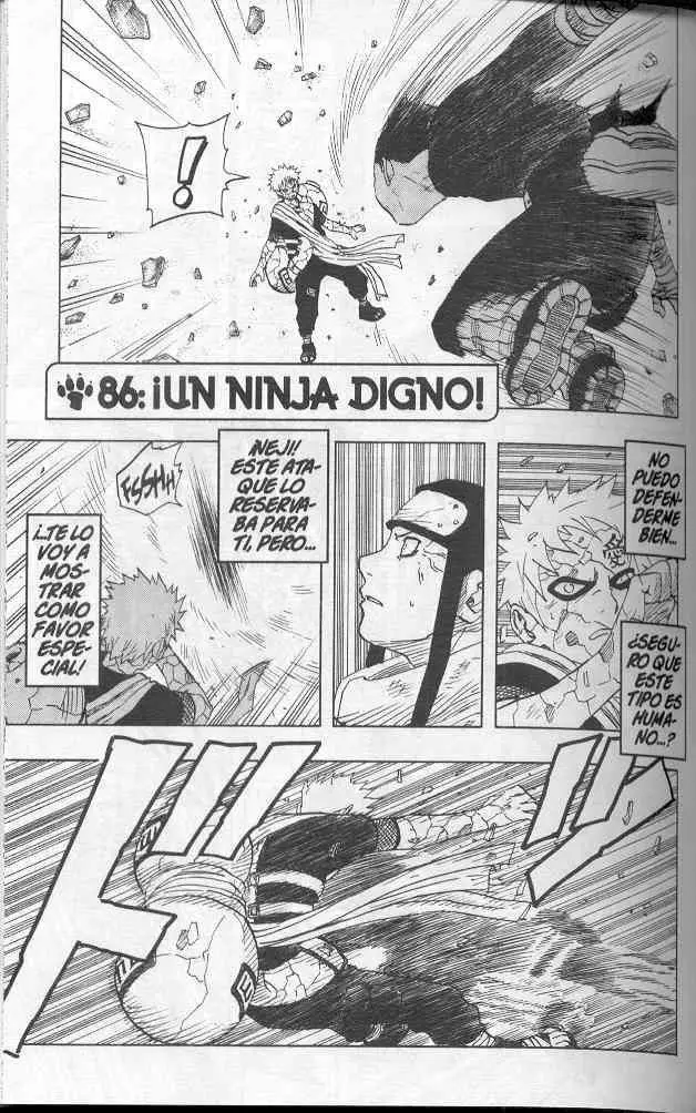 Naruto capítulo 86, página 1