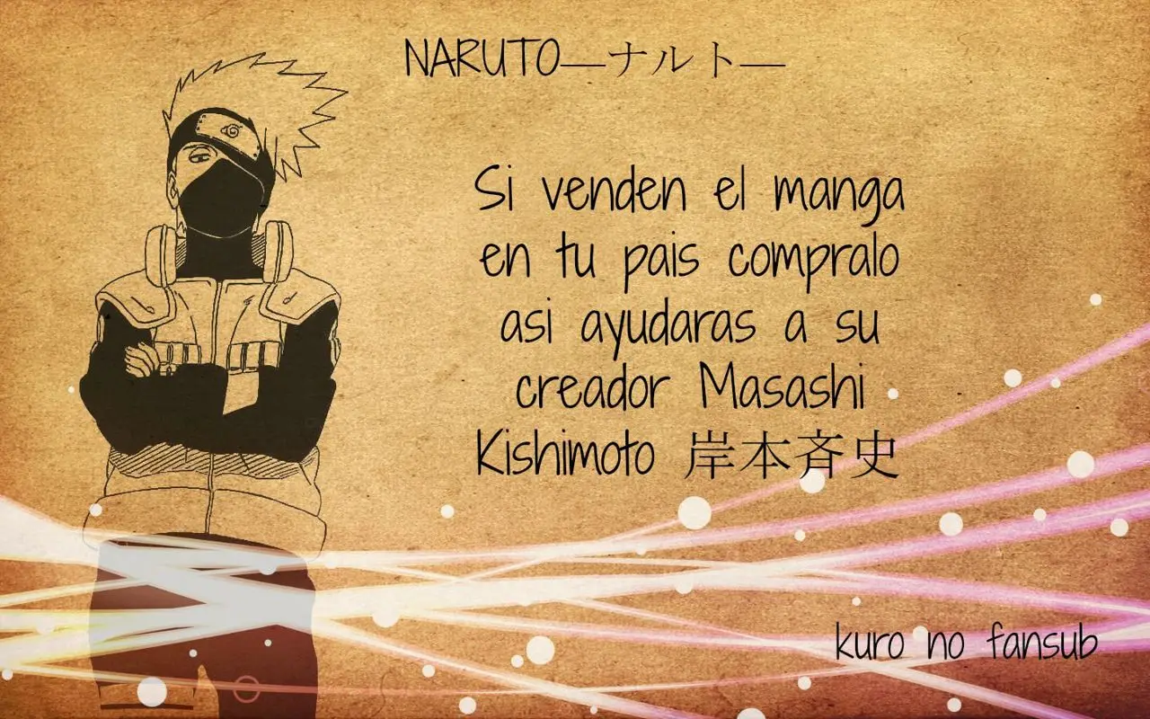 Naruto capítulo 9, página 1