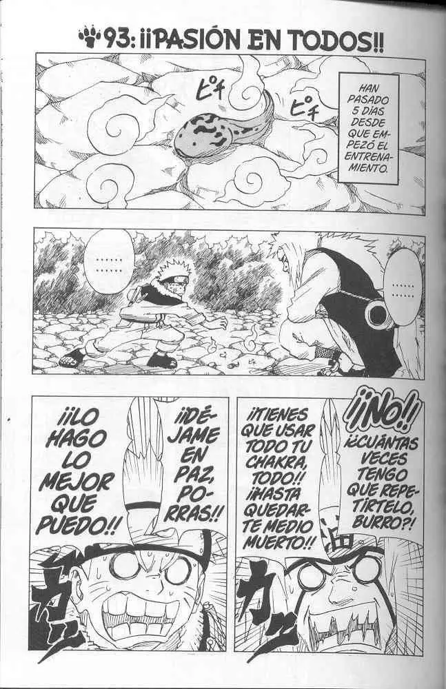 Naruto capítulo 93, página 1
