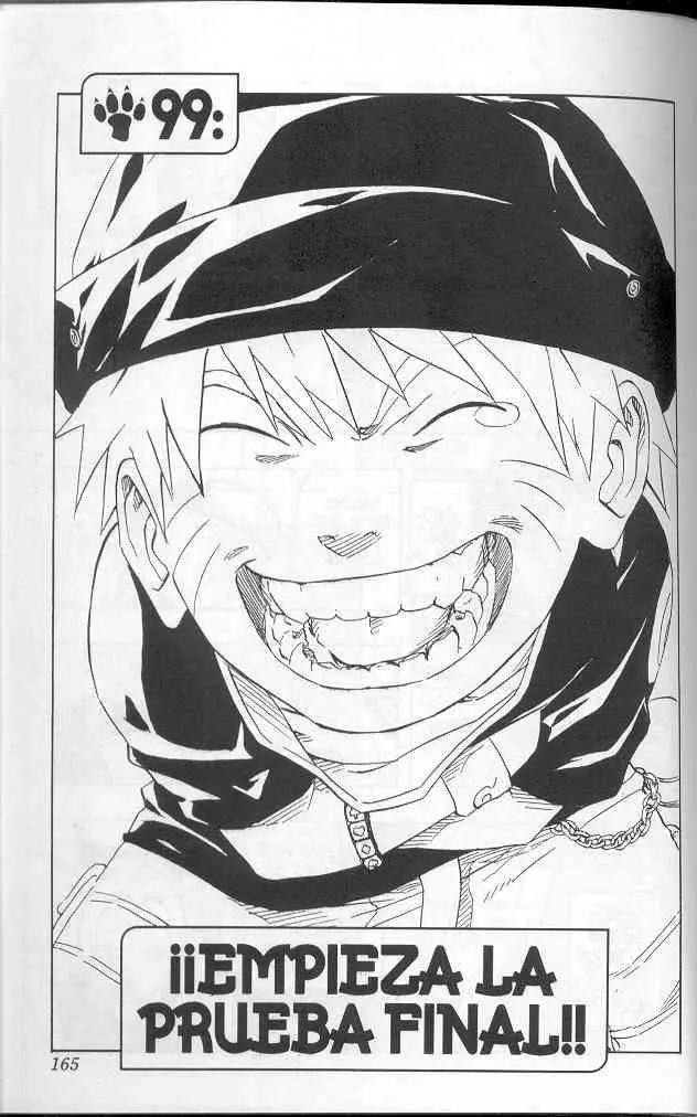 Naruto capítulo 99, página 1