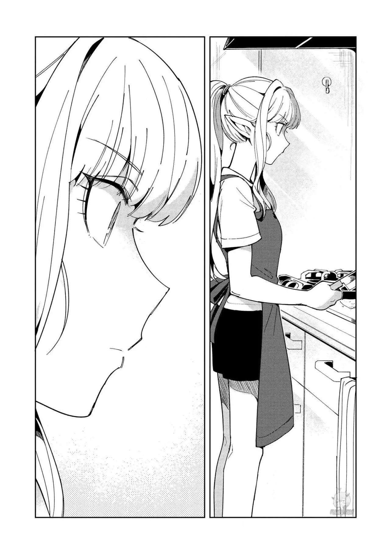 Nihon E Youkoso Elf-san capítulo 18, página 14