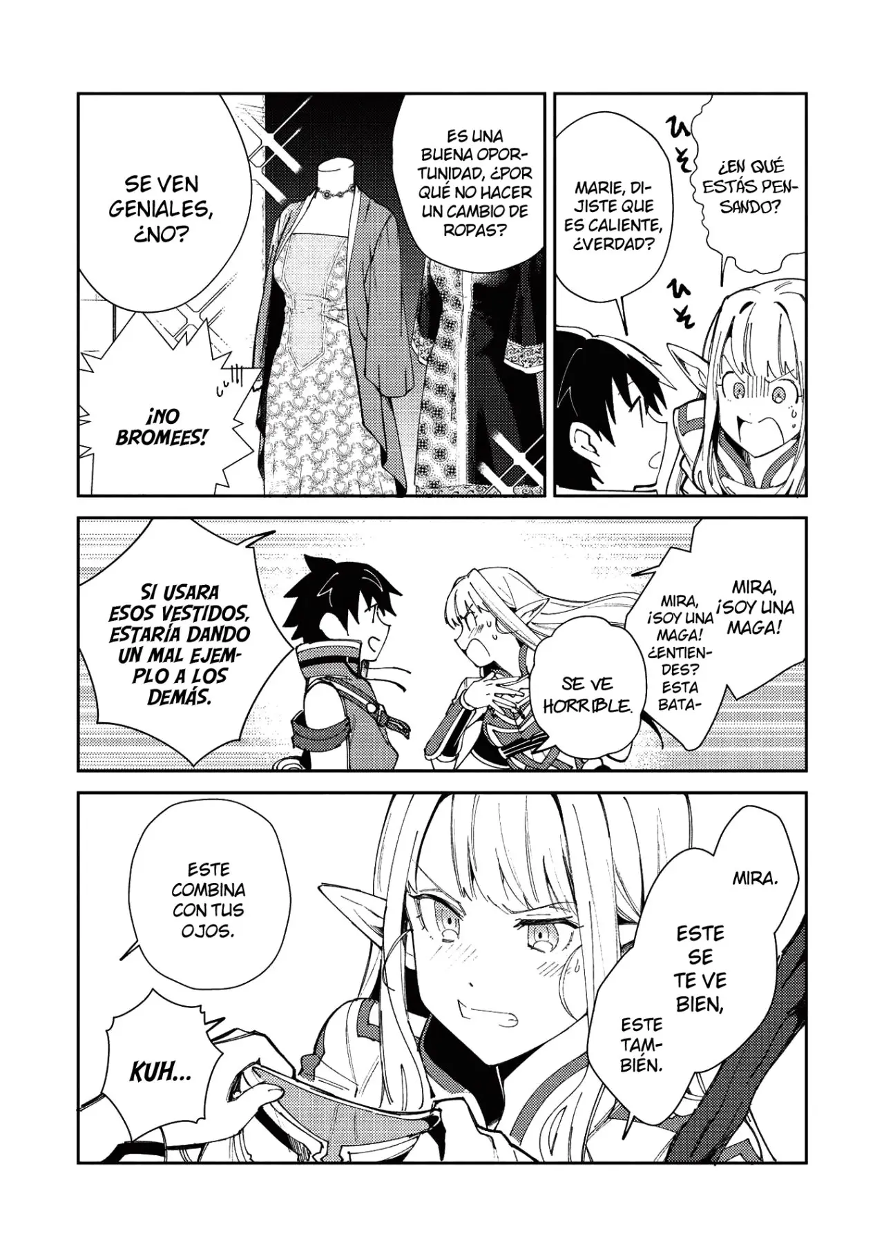 Nihon E Youkoso Elf-san capítulo 20, página 19