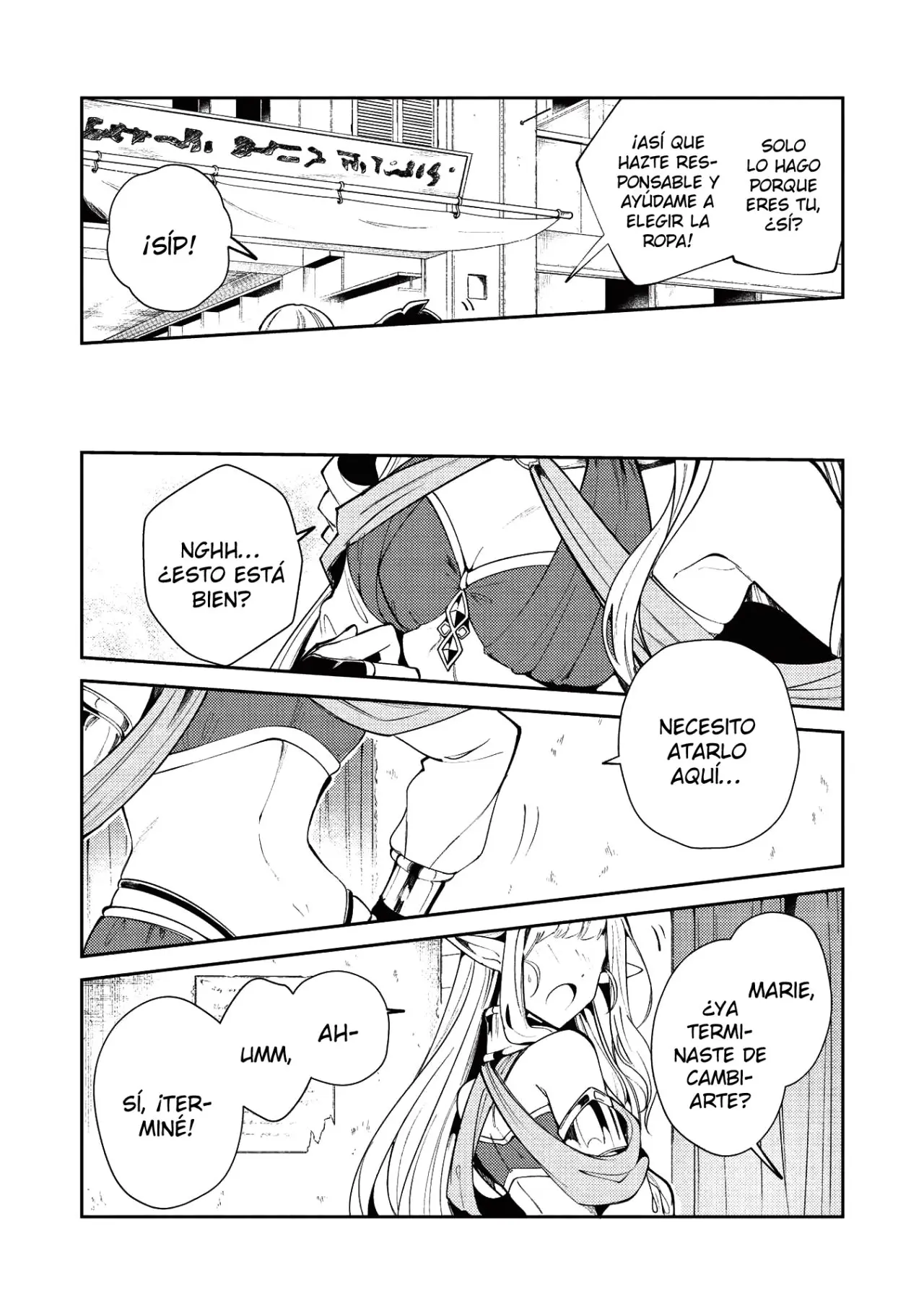 Nihon E Youkoso Elf-san capítulo 20, página 21