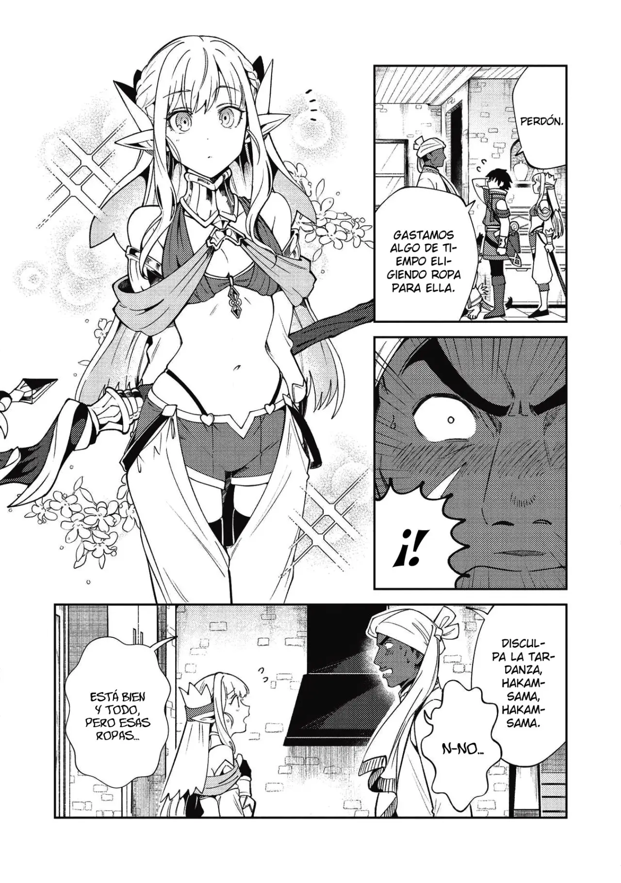 Nihon E Youkoso Elf-san capítulo 21, página 4