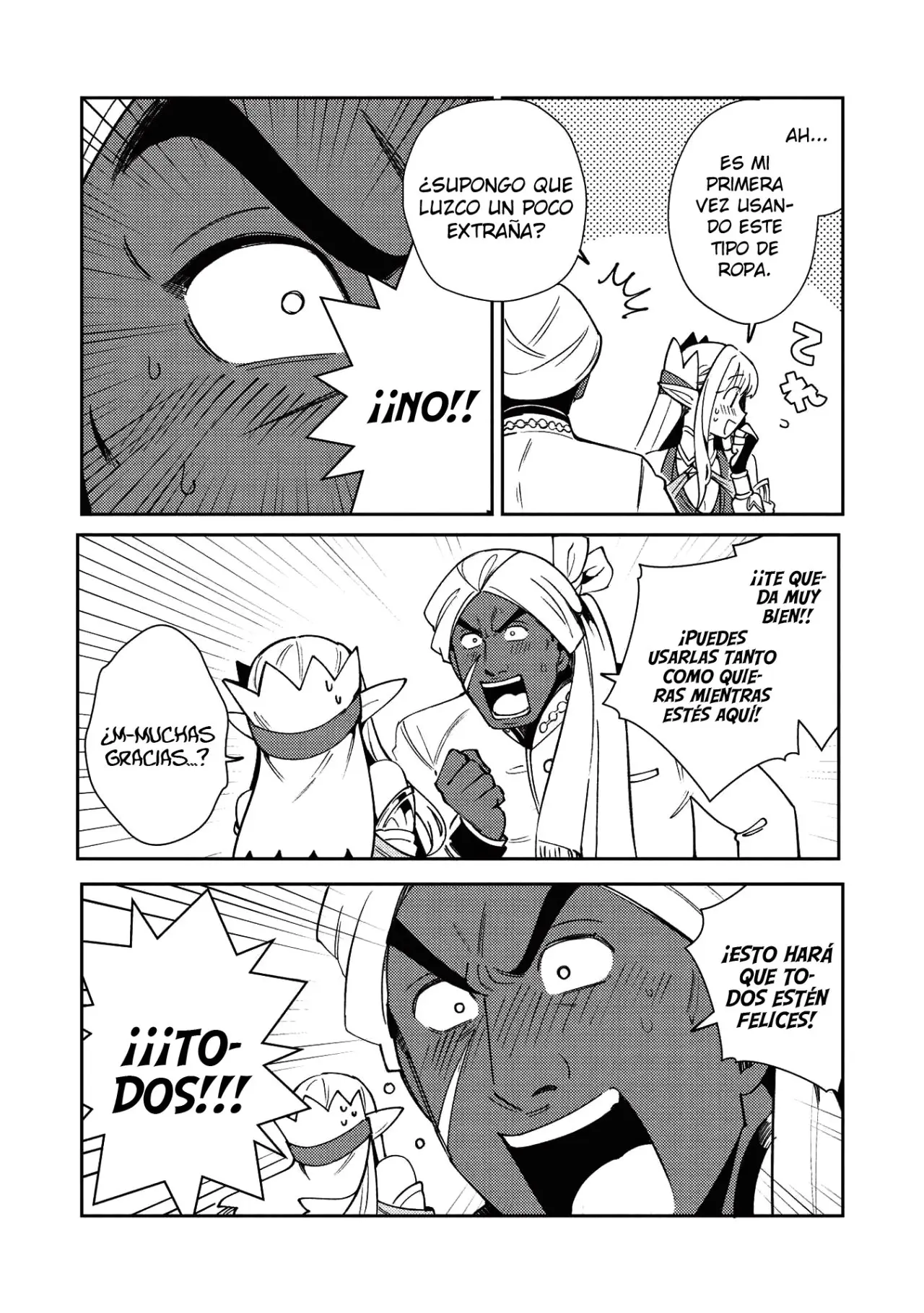 Nihon E Youkoso Elf-san capítulo 21, página 5