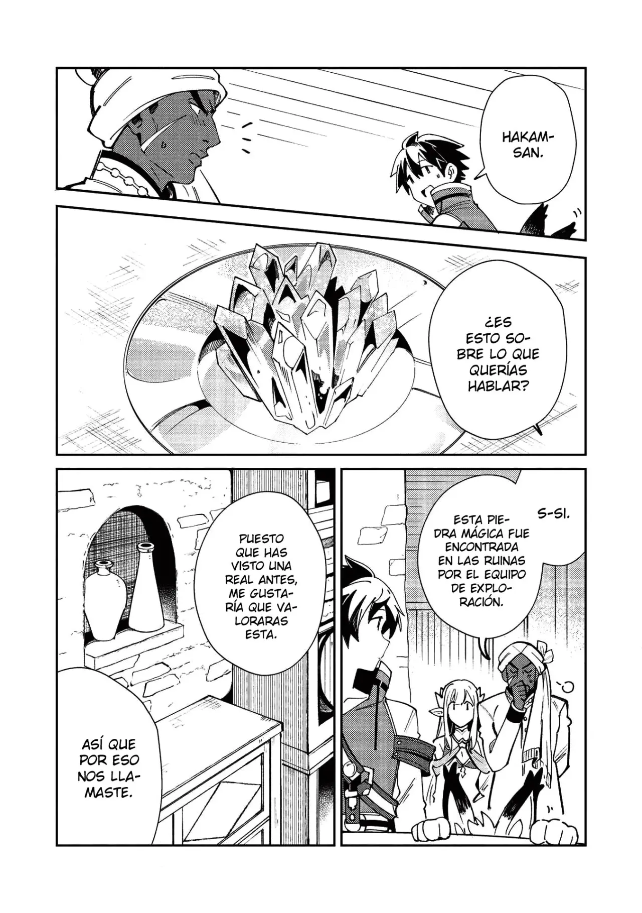 Nihon E Youkoso Elf-san capítulo 21, página 6