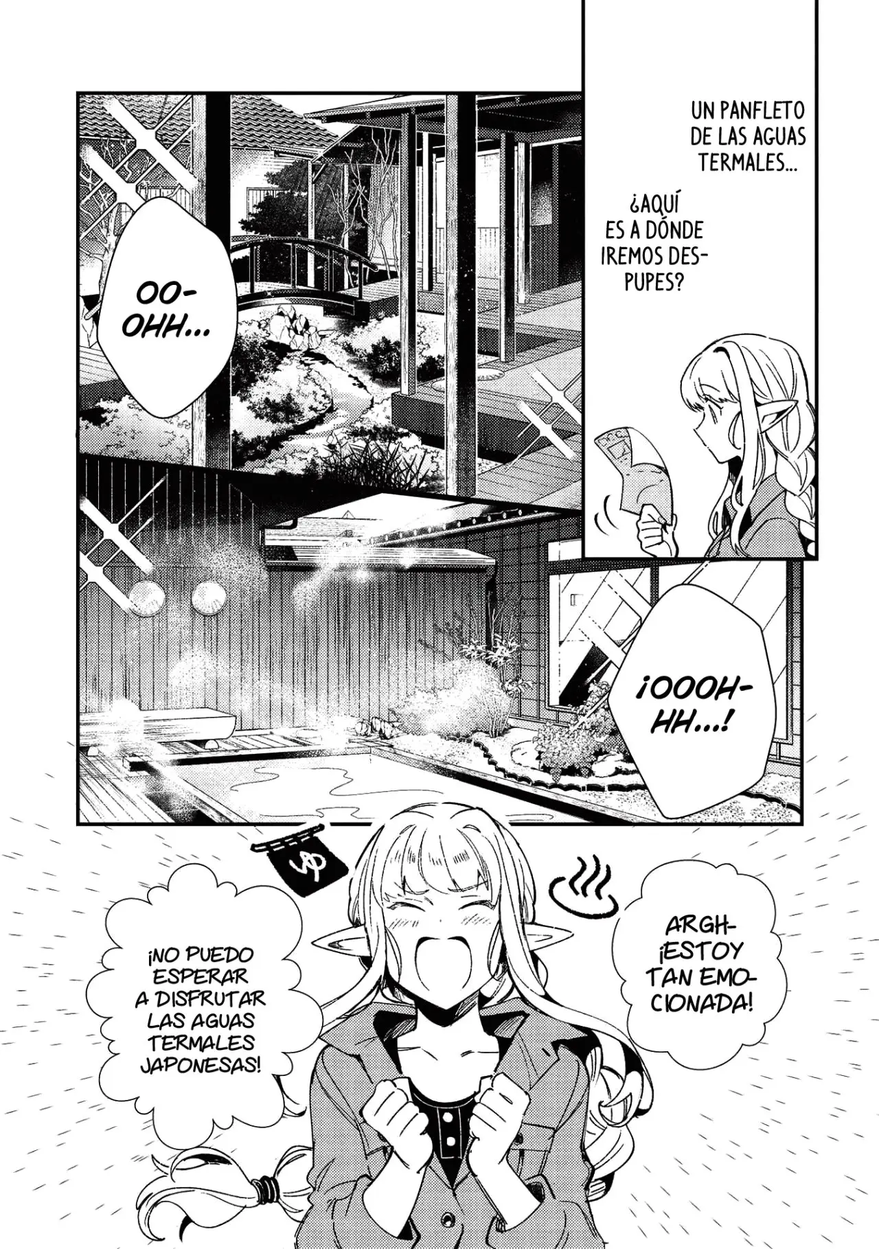 Nihon E Youkoso Elf-san capítulo 23, página 14