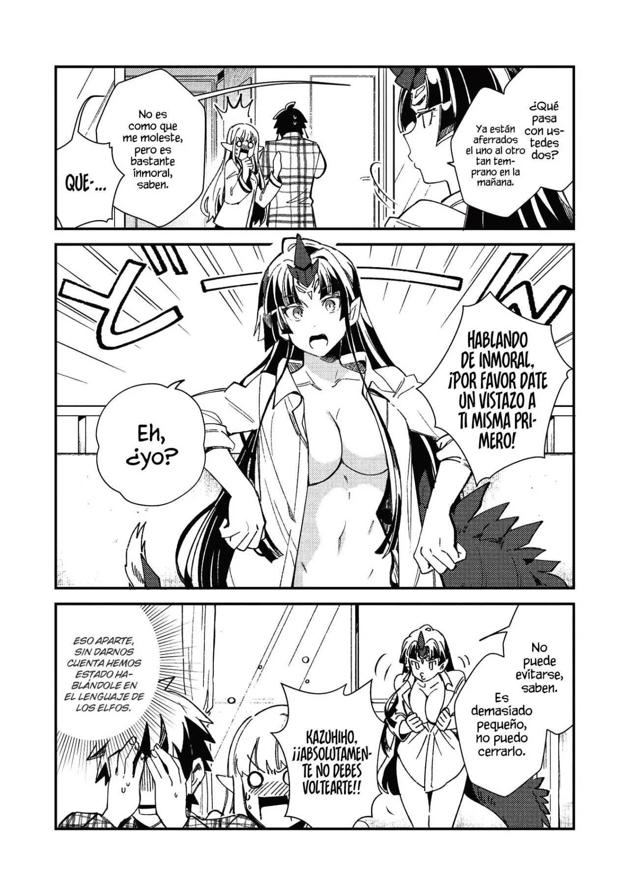 Nihon E Youkoso Elf-san capítulo 25, página 5