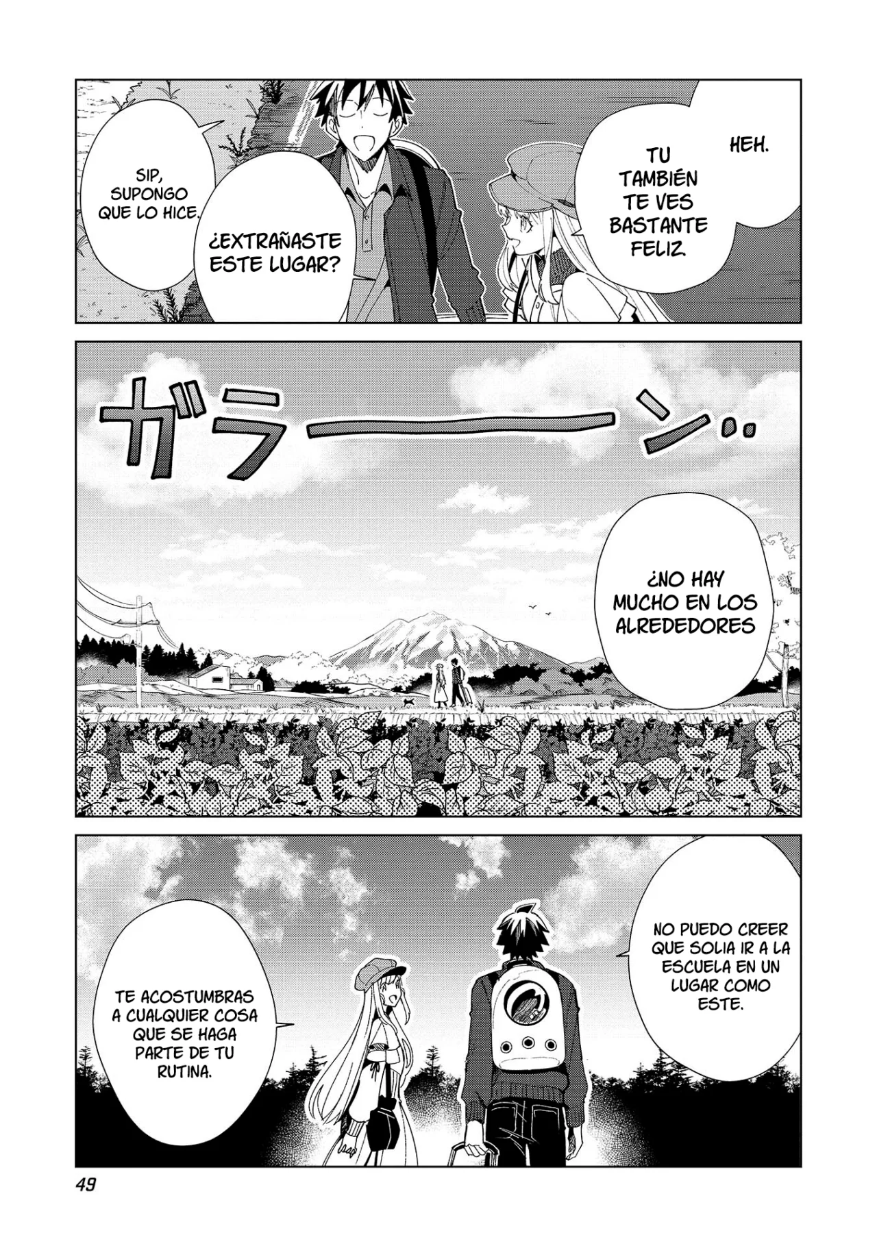 Nihon E Youkoso Elf-san capítulo 36, página 21