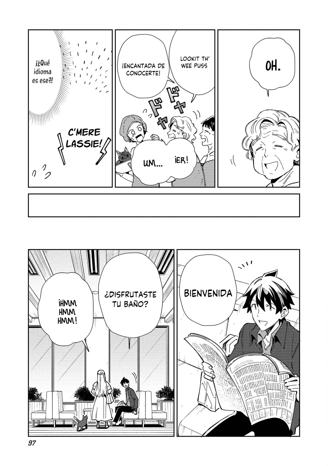 Nihon E Youkoso Elf-san capítulo 38, página 18