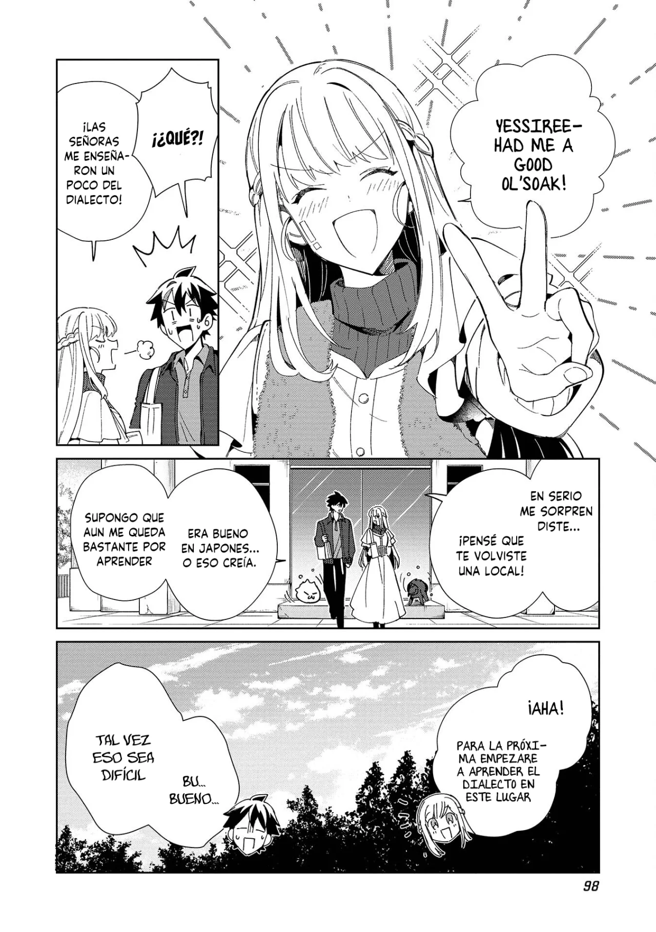 Nihon E Youkoso Elf-san capítulo 38, página 19