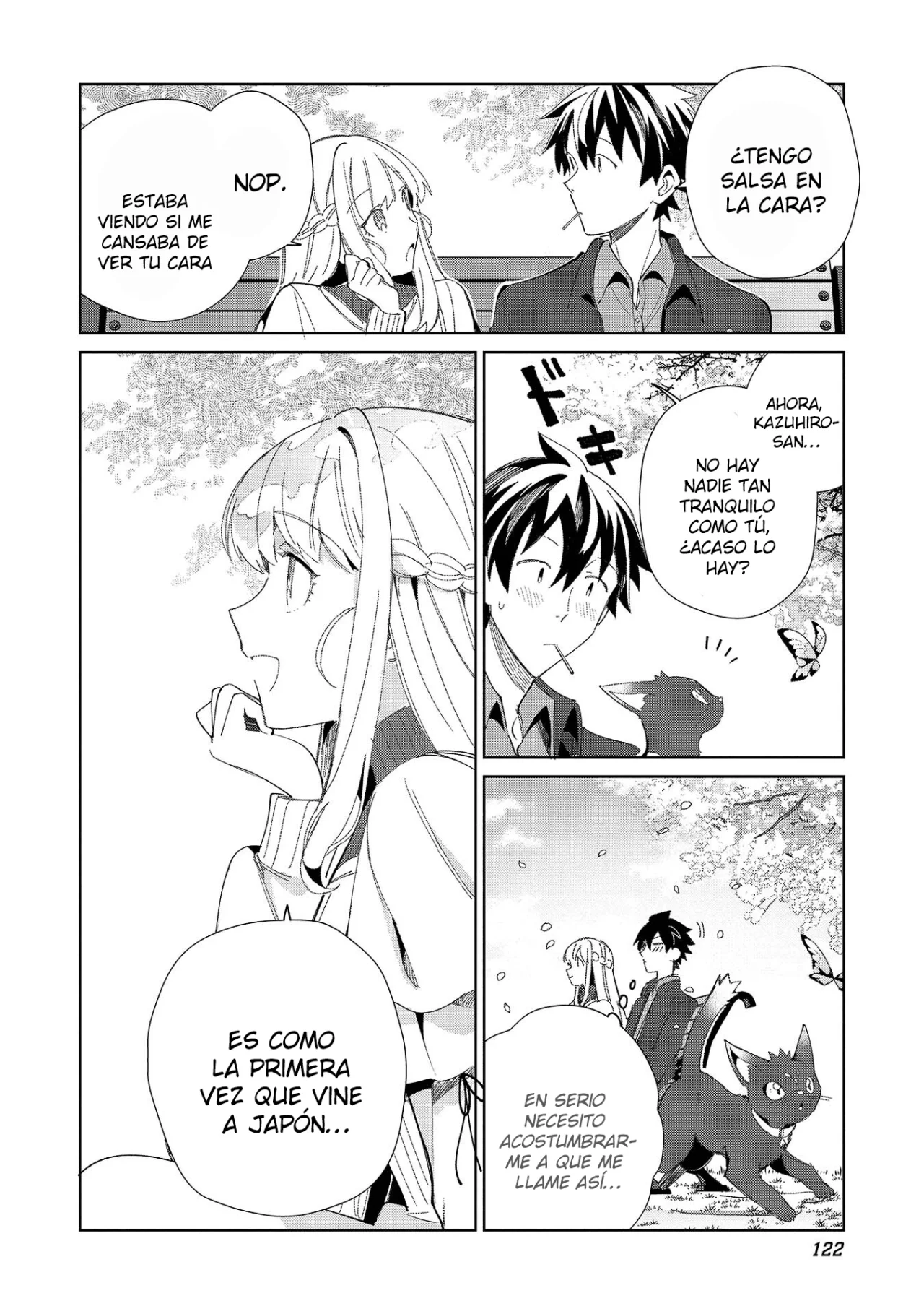Nihon E Youkoso Elf-san capítulo 39, página 17